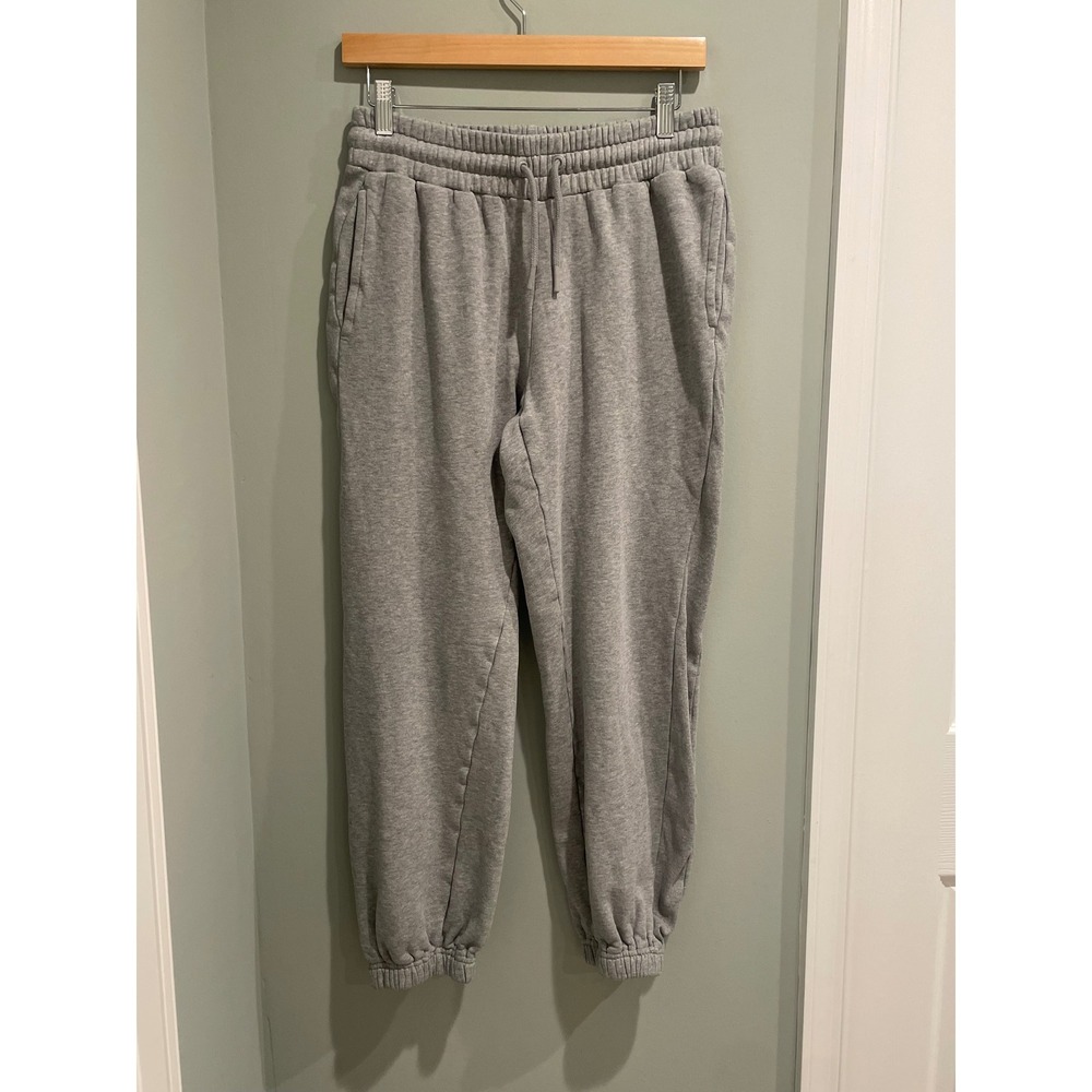 Quince Heather Gray ‎ Sweatpants Joggers Elastic Waist Women's Small